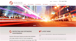 Desktop Screenshot of equinoxis.com